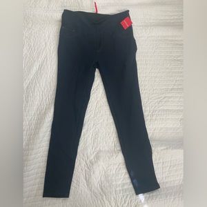 Spanx Jean-ish ankle leggings with real pockets XL NWT